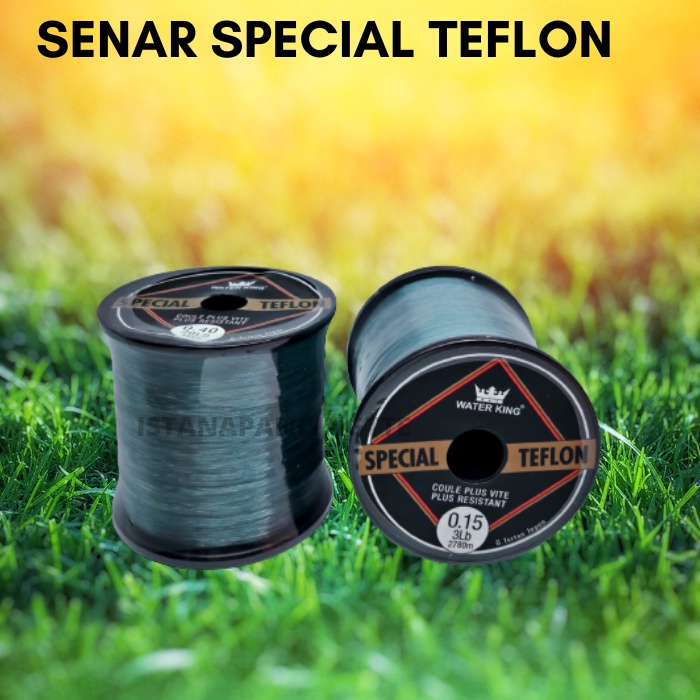 SENAR WATER KING SPECIAL TEFLON  3,4,5,6,8,10,25LB SENAR PANCING ISTANAPANCINGTTE