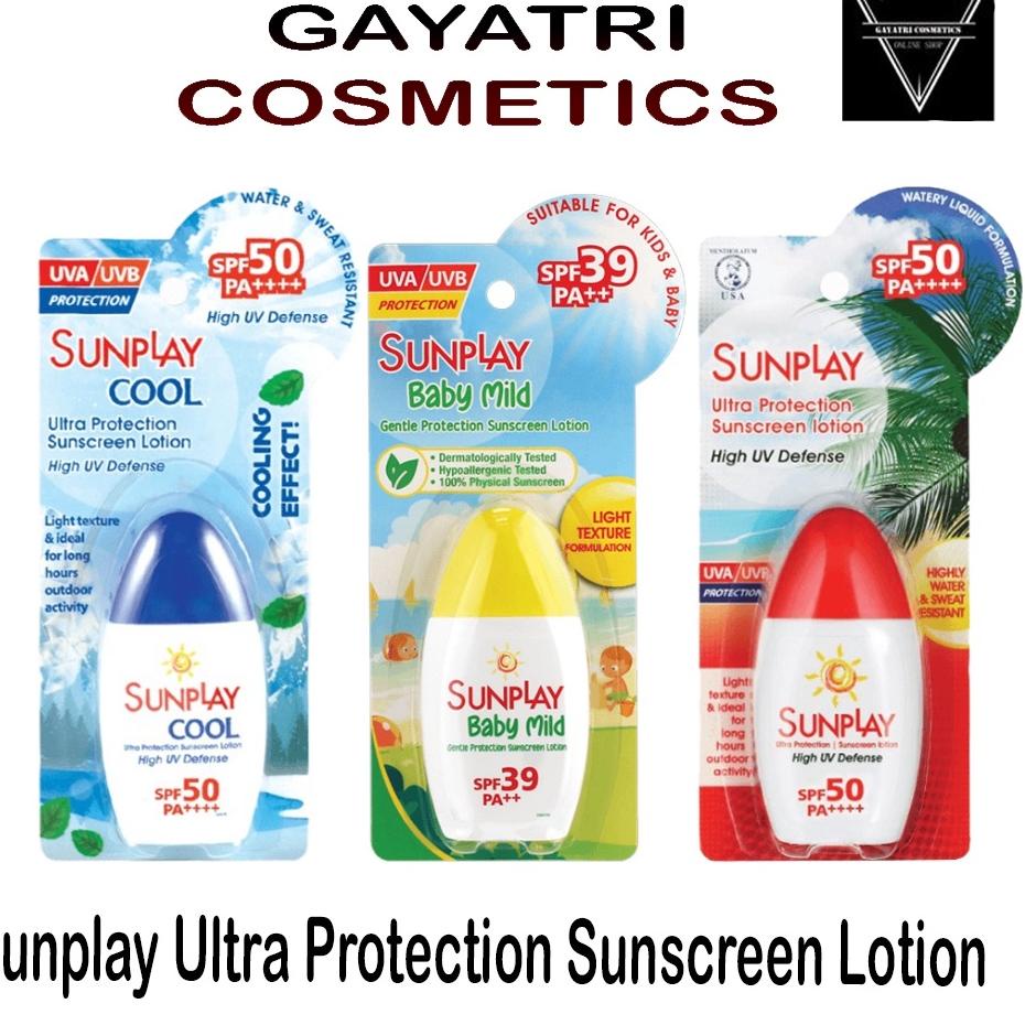 ➣ SUNPLAY Ultra Protection Sunscreen Lotion 30g/Baby Mild/Cool/Ultra Protection ✬