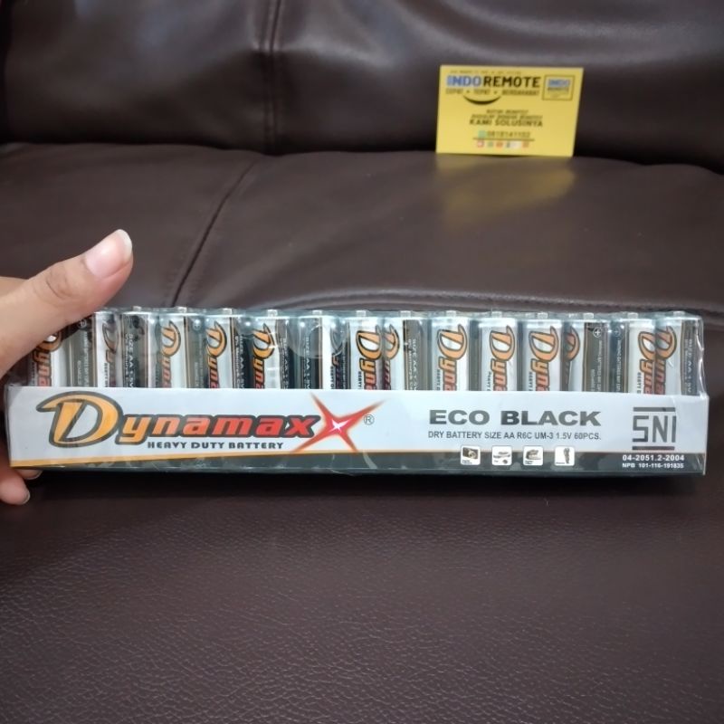 BATERAI AA / AAA DYNAMAX, ROYAL PLUS, DLL BATERAI A2/A3 (60 PCS) 1PAK