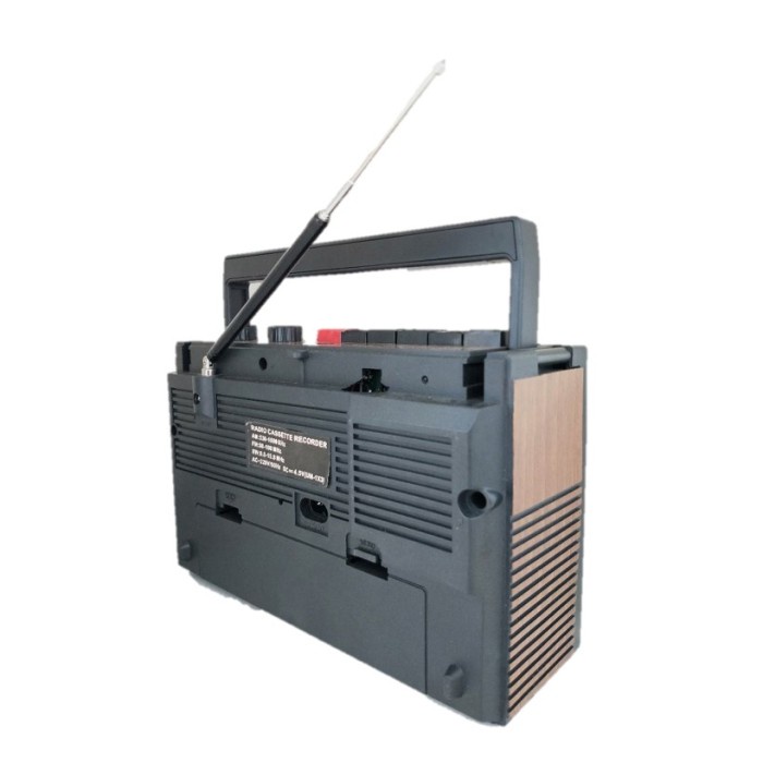 Radio Portable Fm Am Sw Radio Tape Pemutar Kaset Pita Cassette Player