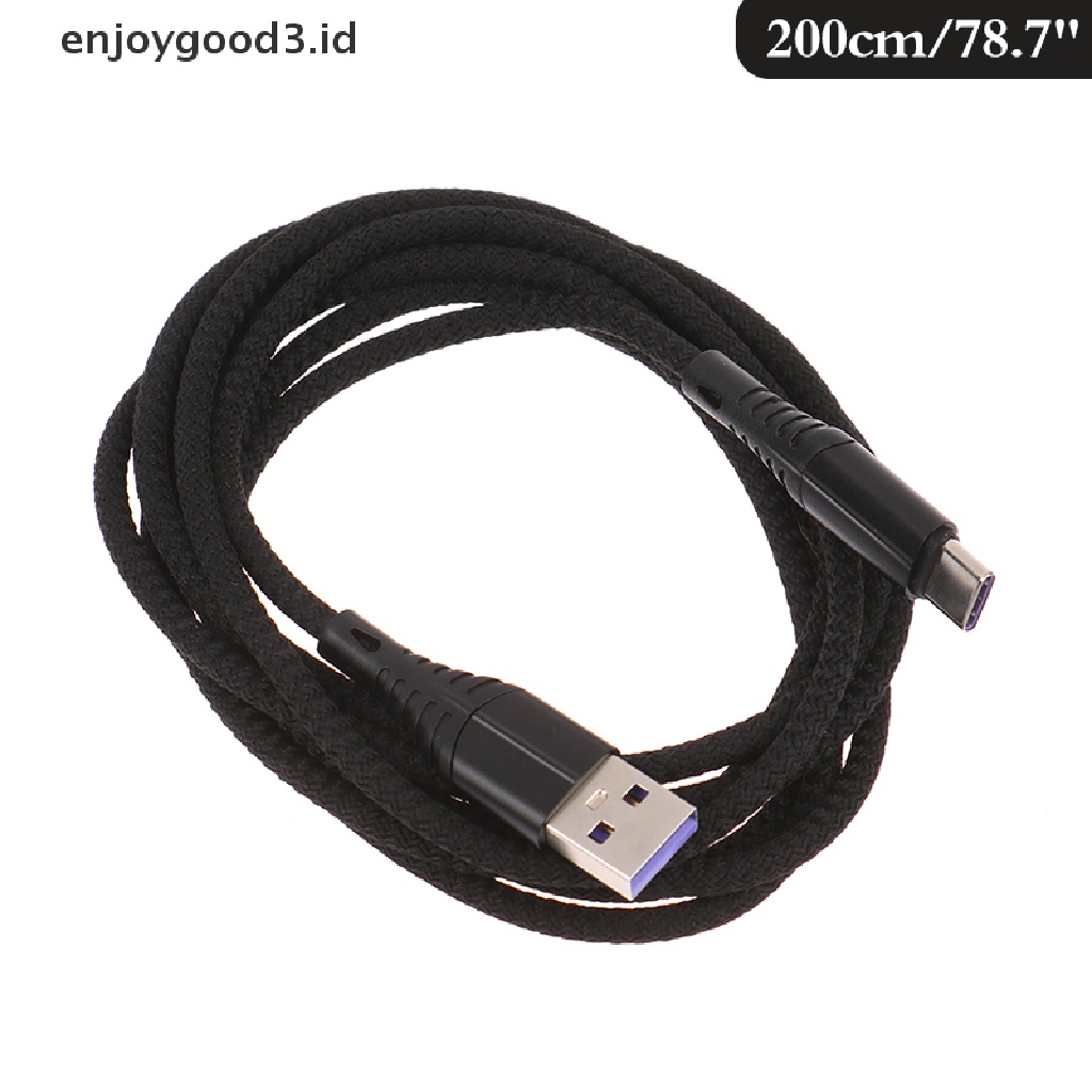 【 Rready Stock 】 3A USB Type C Cable Wire Fast Charging USB C Cable Type-C Charger Cables （ ID ）