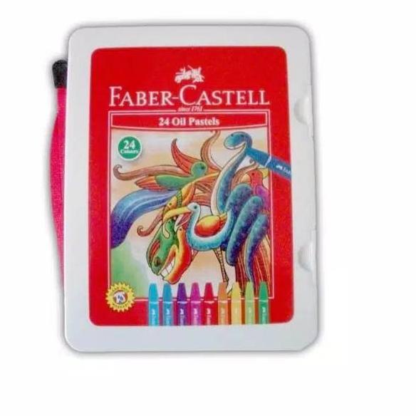 

Top Delivery Crayon 24 warna / Hexagonal Oil Pastel 24 faber castell