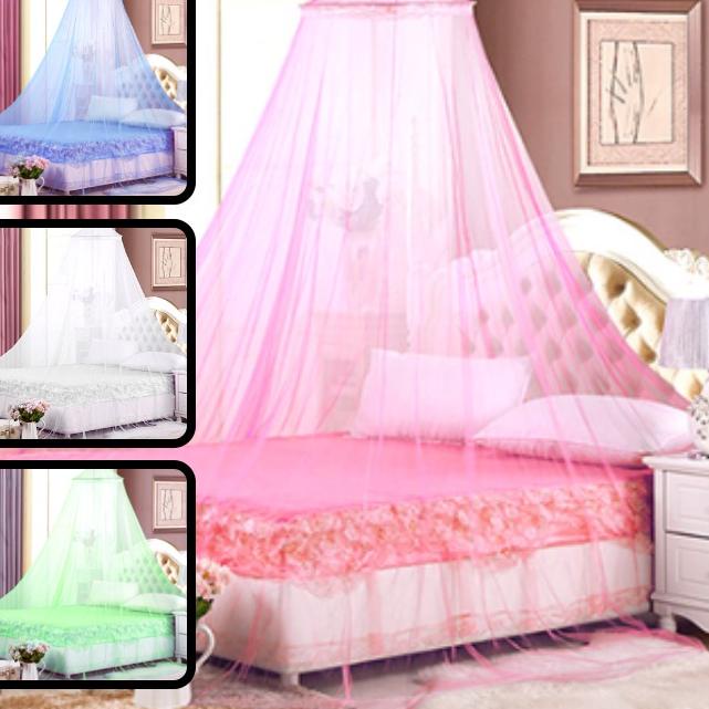 Penjualan Terpercaya Kelambu Jaring Gantung Tempat Tidur Anti Nyamuk Ukuran 250x60cm Perlengkapan Ru
