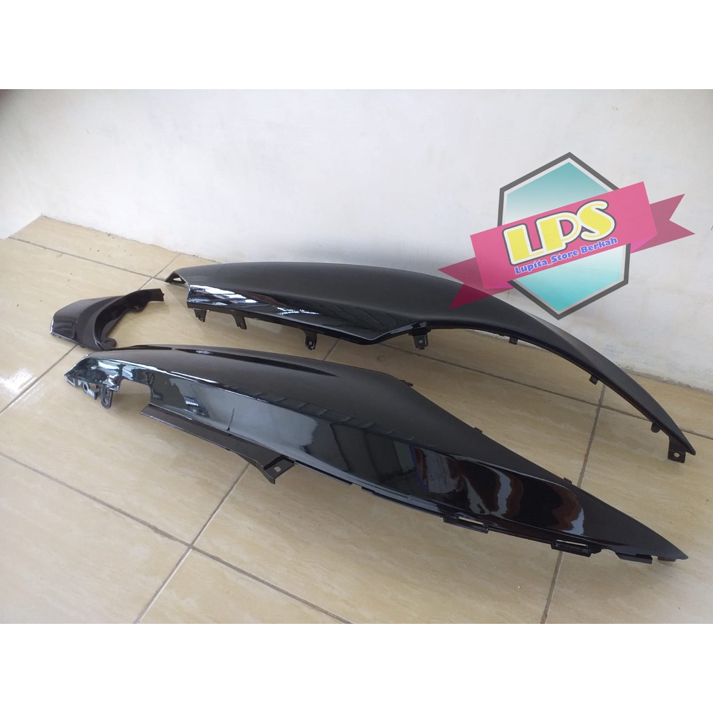 Body Samping Mio J Mio GT + Pet Stop Tutup  Body Belakang Warna Hitam Termurah