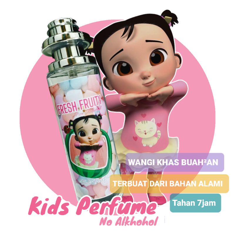 PARFUM ANAK LAKI PEREMPUAN KIDS PARFUM NON ALCOHOL 35ML