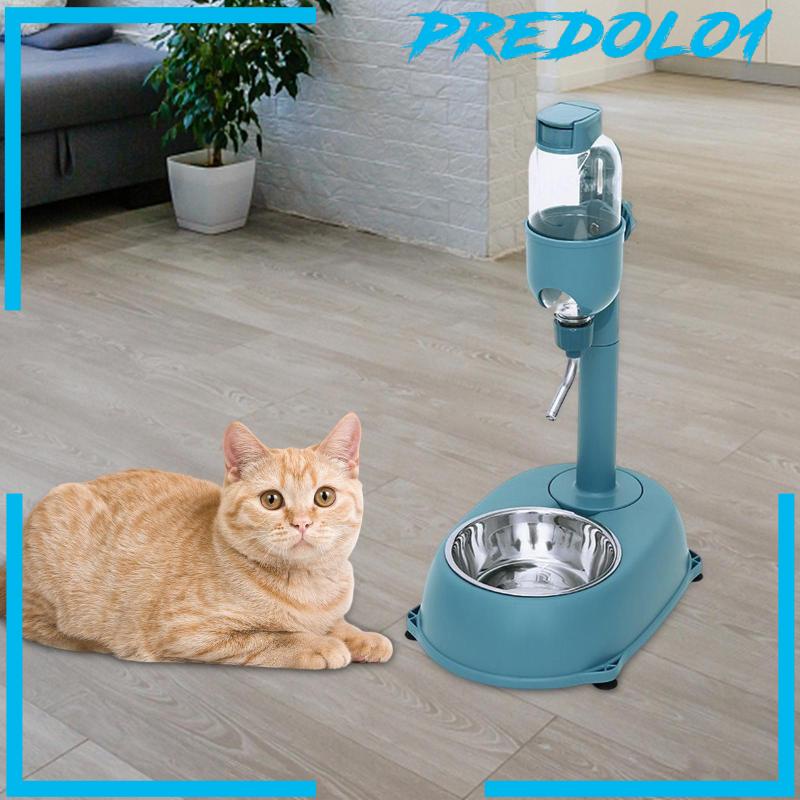 [Predolo1] Portable Pet Automatic Water Drinker Wadah Makanan Minuman Air Mancur Mangkuk Pet