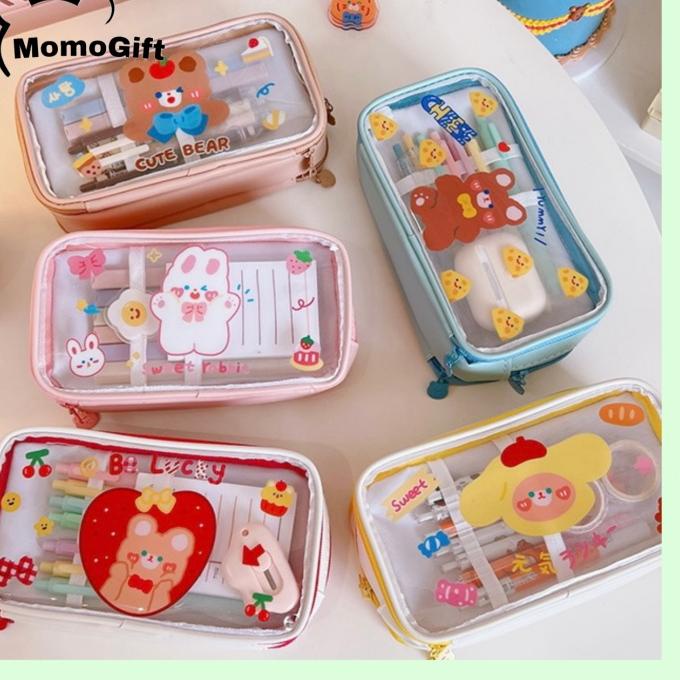 

Paling Favorit Kotak Pensil Bening 3 in 1 Motif Bear Bunny Lucu - KP06