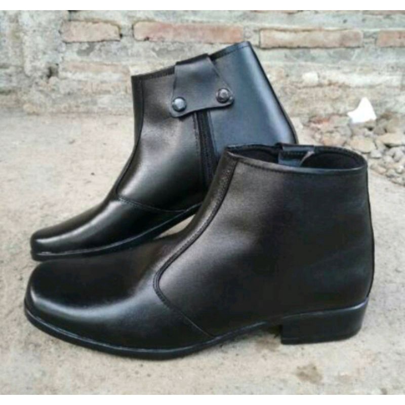 sepatu pdh wanita/sepatu satpam wanita