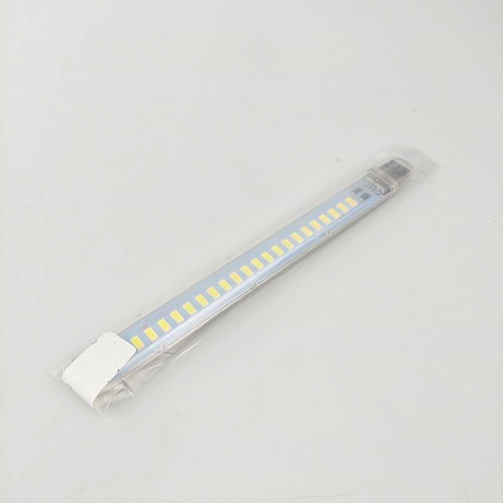 (BISA COD) FTIHSHP ZHMZH Lampu Baca Mini LED USB Strip Portable Cool White 12W 5V - SMD573