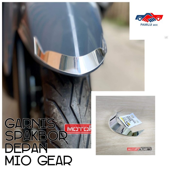 Garnis spakbor depan MIO GEAR miror akrilik Cod
