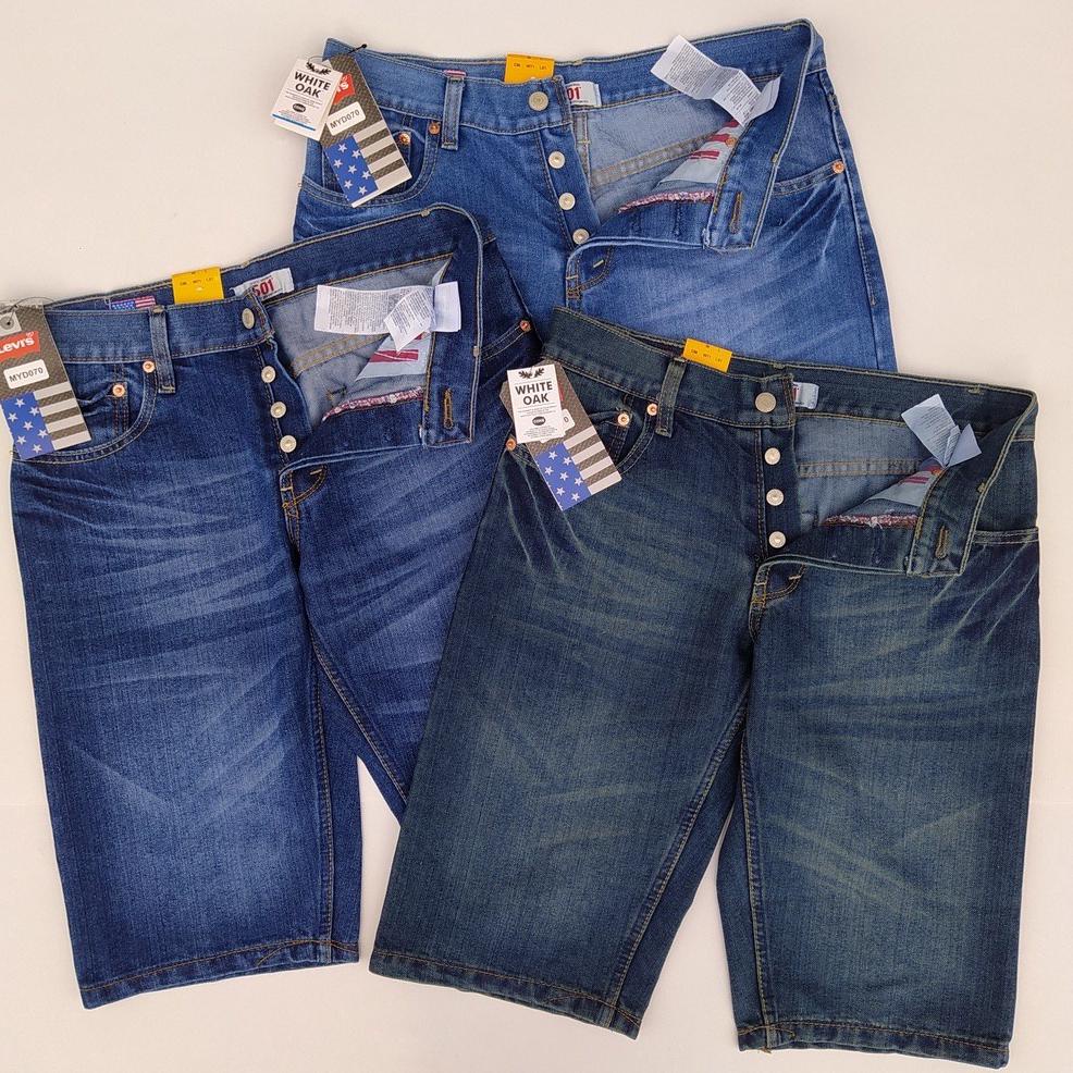 PALING DICARI Celana Jins Pendek Pria Original Levis 501 Made in Usa/ Celana Jeans Pendek Levis 501 