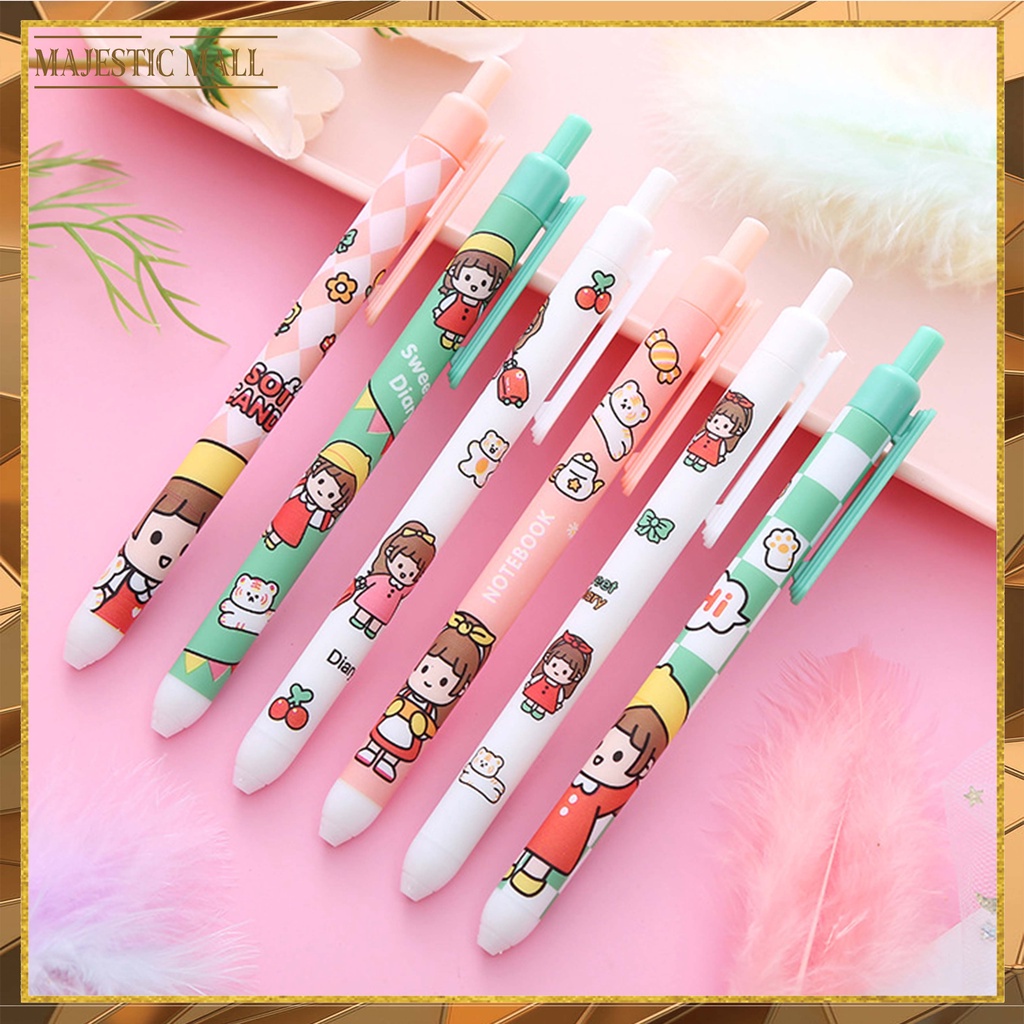 

® Pulpen Gel Motif Cartoon Pulpen Pelajar Dan Kantor Pena Lucu Motif Boneka Lucu Import COD