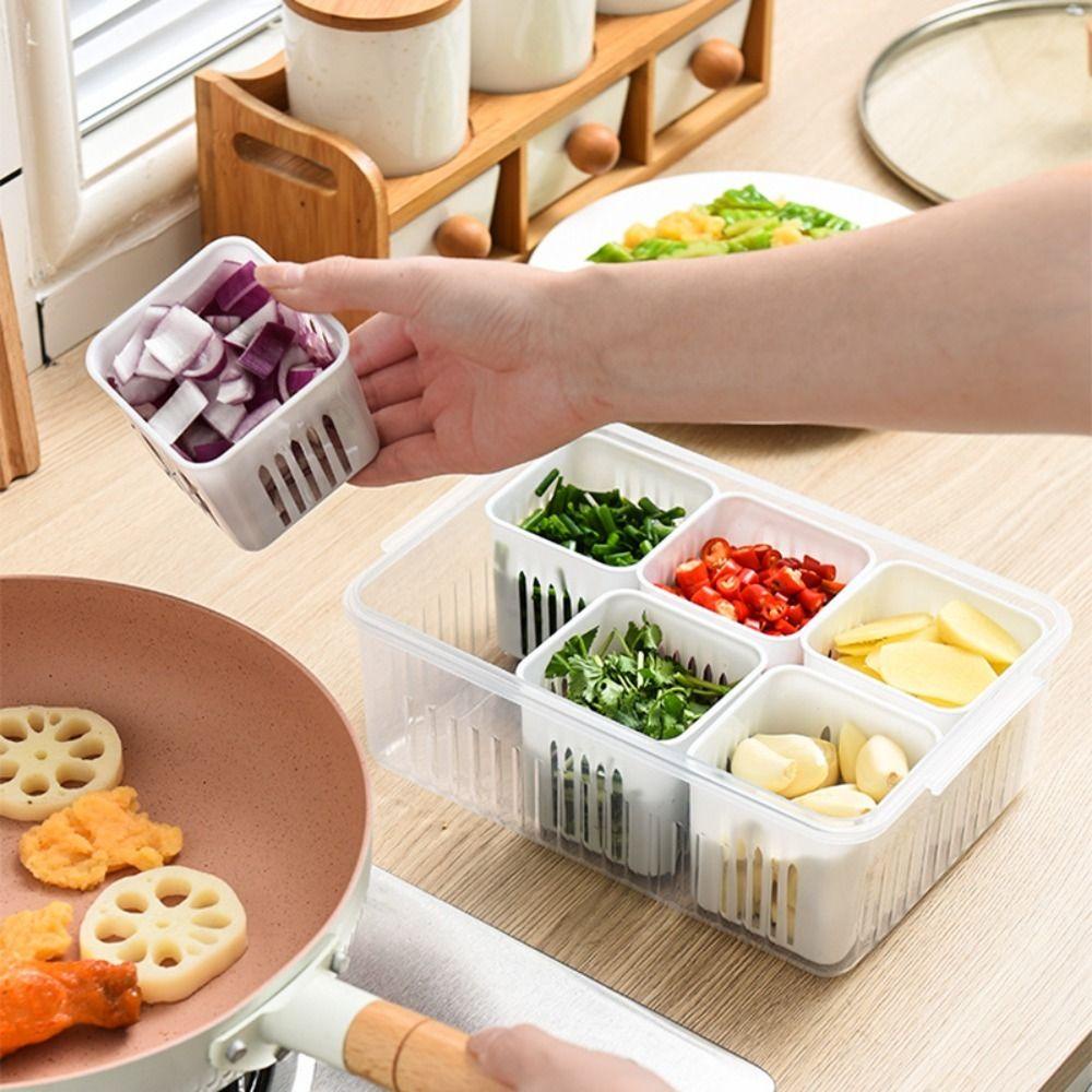 Wonder Storage Box Kulkas Bawang Daging Fridge Organizer