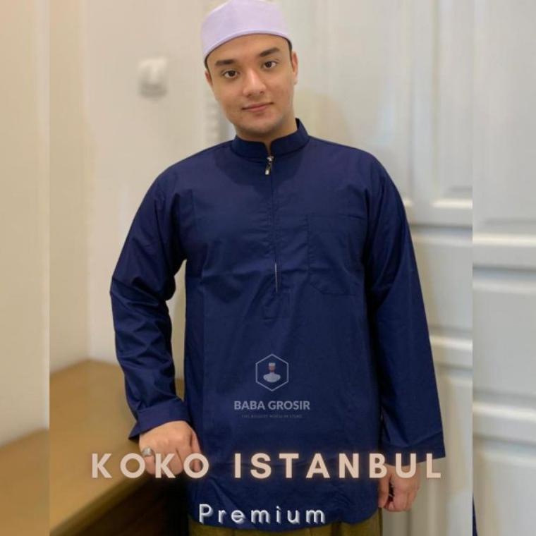 SALE Koko Istanbul Premium | Koko Polos | Koko Premium | Baju Koko panjang | Baju Takwa