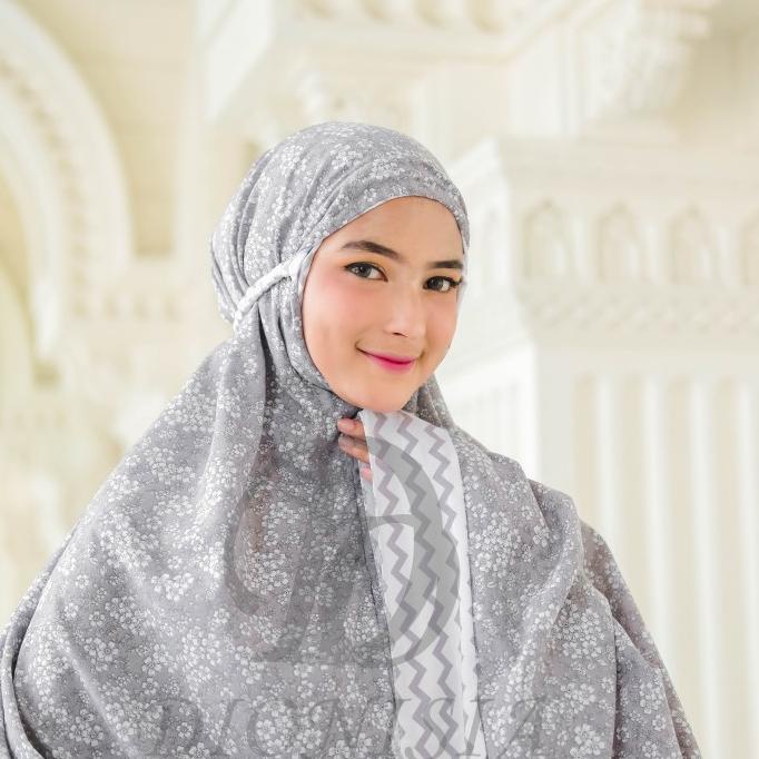 Dionisia Mukena Dewasa Motif Bunga Model Terbaru Cantik Alesha