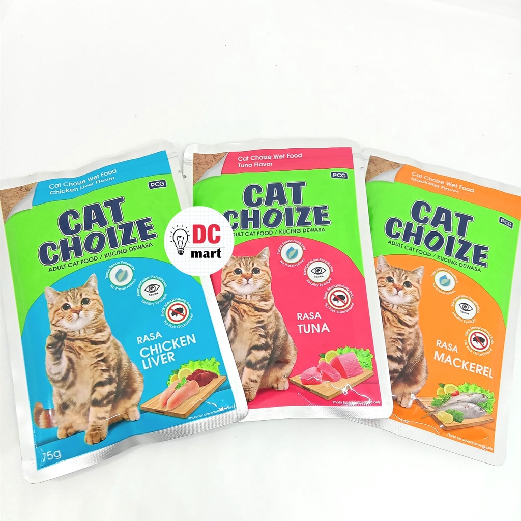 Cat Choize POUCH 75 Gr / Makanan Kucing Cair Sachet