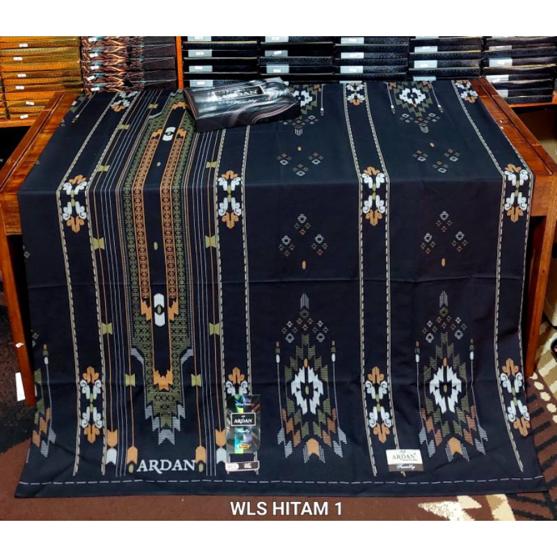 Sarung Ardan Family Cowo Dewasa Terbaru Warna Hitam Kualitas Gold Model Wilis Lawu Kapuas Kps Gamala