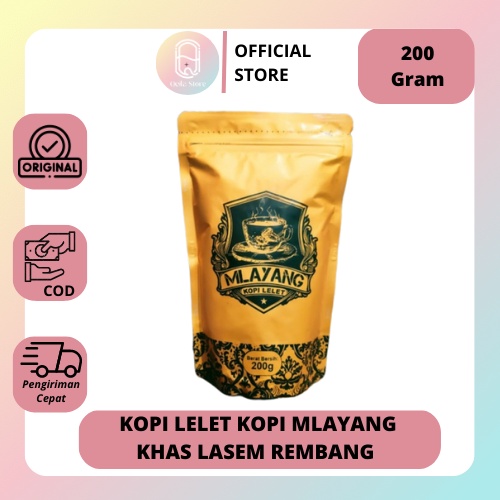 

QEILA - KOPI LELET KOPI MLAYANG KHAS LASEM REMBANG 200 GRAM