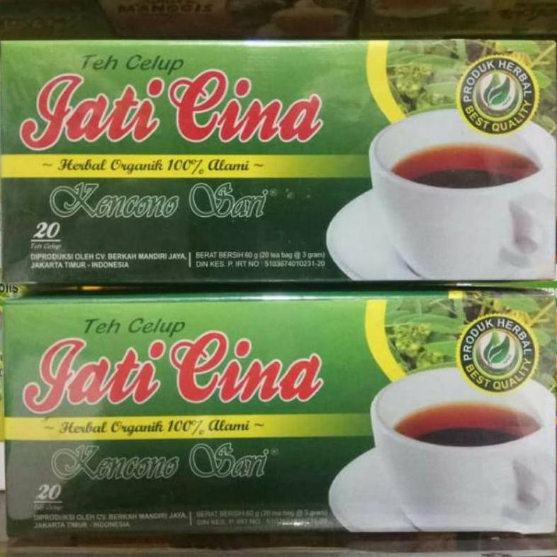 

TERBARU Teh Celup jati Cina Kencono Sari Herbal Alami