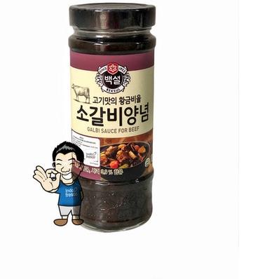 

☺ Beksul Korean BBQ Kalbi Sauce Marinade- Saus bumbu BBQ 500g ○