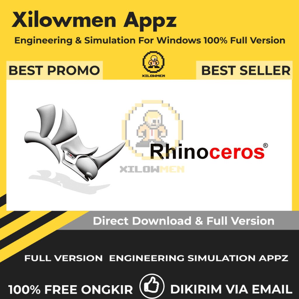 [Full Version] Rhinoceros Pro Engineering Software Lifetime Win OS