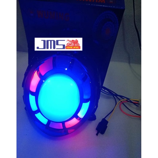 lampu stop lampu belakang led wuming model matahari scoopy new tahun 2020-2023 pnp