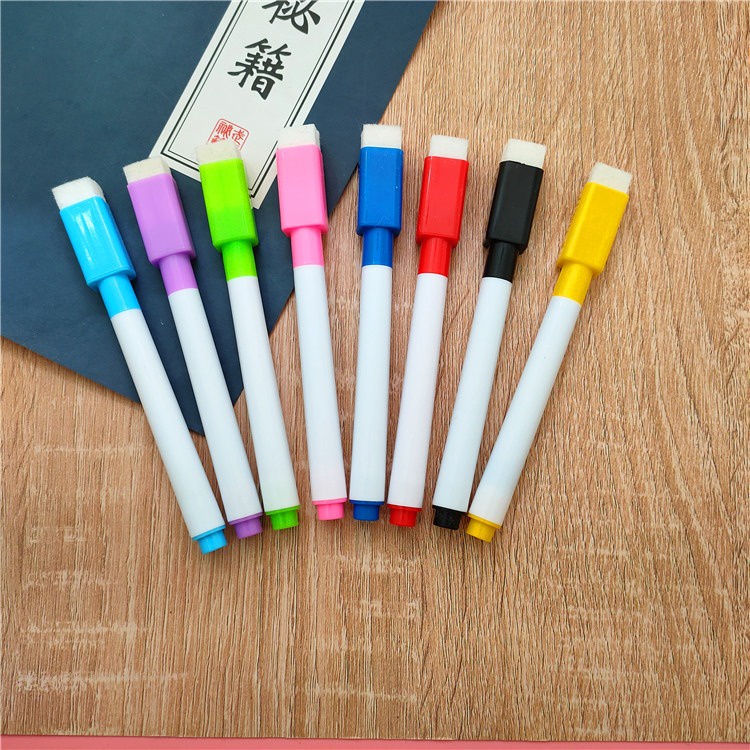 8pcs Spidol Mini Whiteboard Papan Tulis Warna Warni Set ST0349