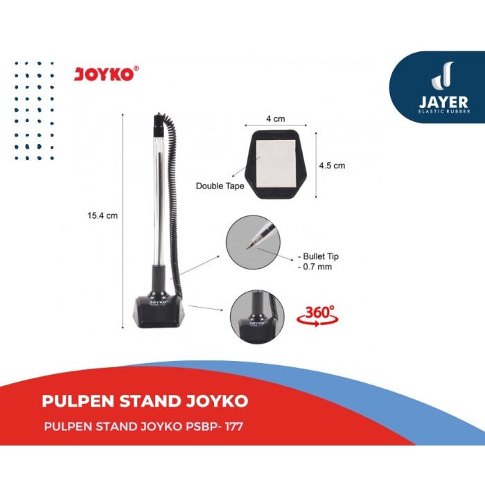 Pulpen Joyko Bolpoin Joyko stand 117 / Pulpen joyko kasir stand