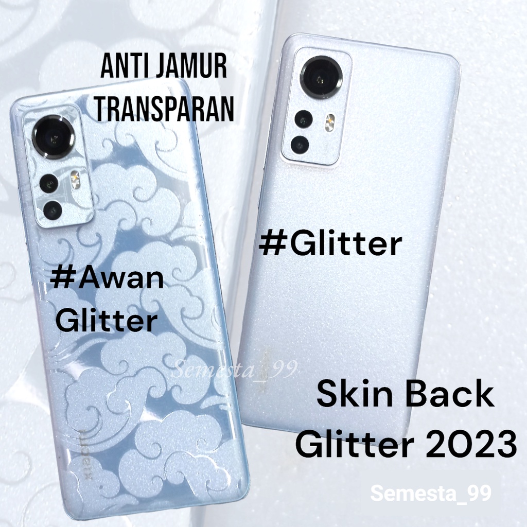 Skin Back Glitter 3D 2023 OPPO A17 A17K A16 A16K A15 A15s A12 A11K A9 A5 2020 A5s A3s A96 A95 A92 A8