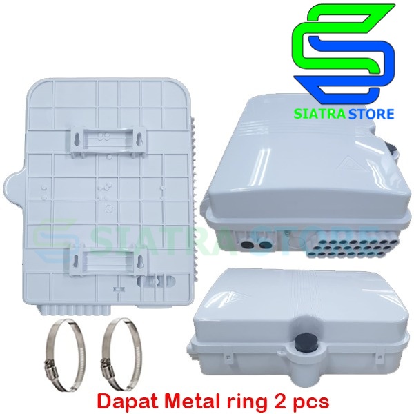 ODP 8/16/24 Core SC Tube Splitter|Box FO 16C/24C Single Lock Buka Kiri