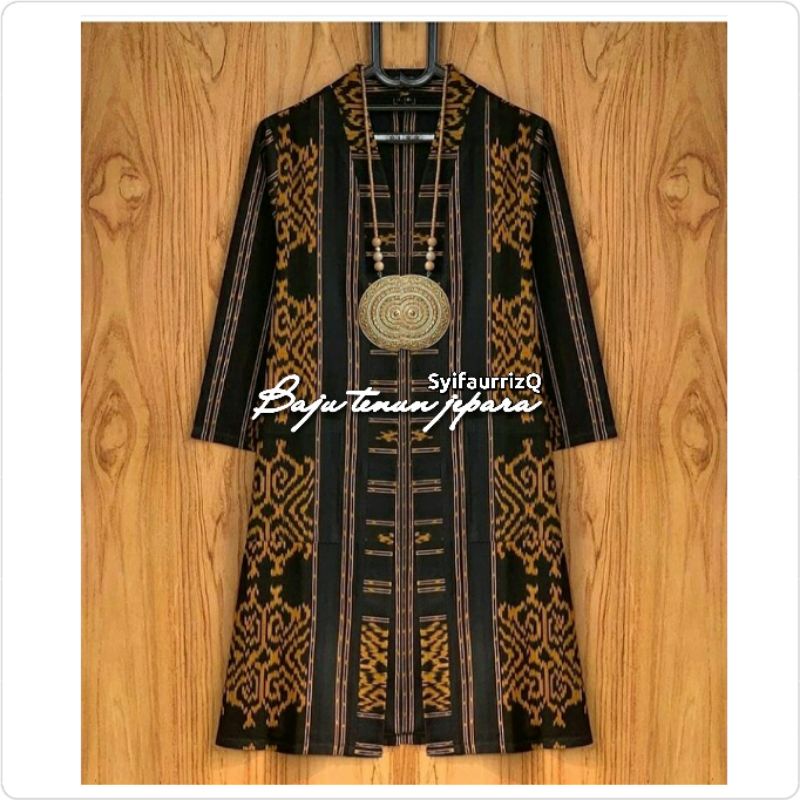 kardigan tenun jepara baju tenun jepara baju etnik kain tenun etnik KTB4