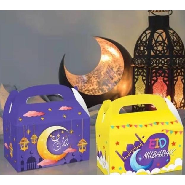 

DUS KUE LEBARAN PACKAGING 12PC HAMPERS CAKE PARCEL BOX IDUL FITRI B TH5464TY