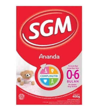 SGM ANANDA 0-6 BULAN 1000G, SGM Ananda 0-6 Bulan 1000g