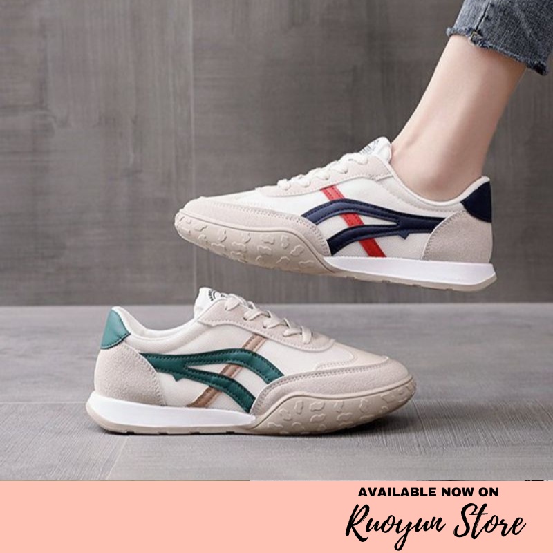 RYX - Adelline Line Sepatu Sneakers Tali Wanita Fashion Casual / Olahraga - Ori Import