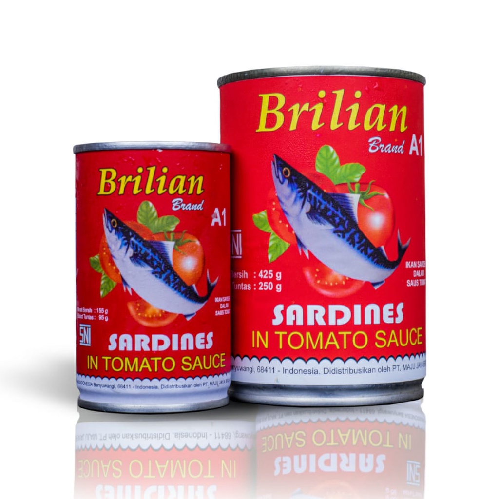 

sarden brilian 155 gram SARDINES