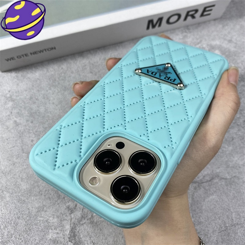 IPHONE [23Baru] Casing Ponsel Logo Fashion Untuk Iphone14 13 12 11 Pro XS MAX XR Luxury 14Plus Silicone Case