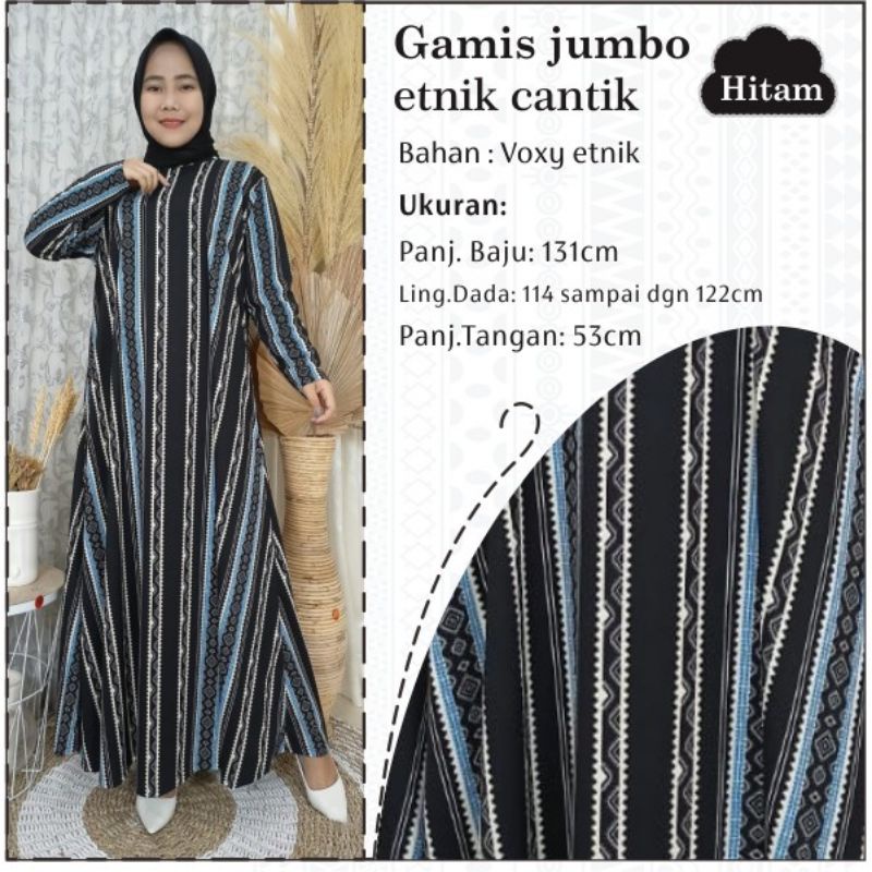 Etnik Maxi / gamis Etnik
