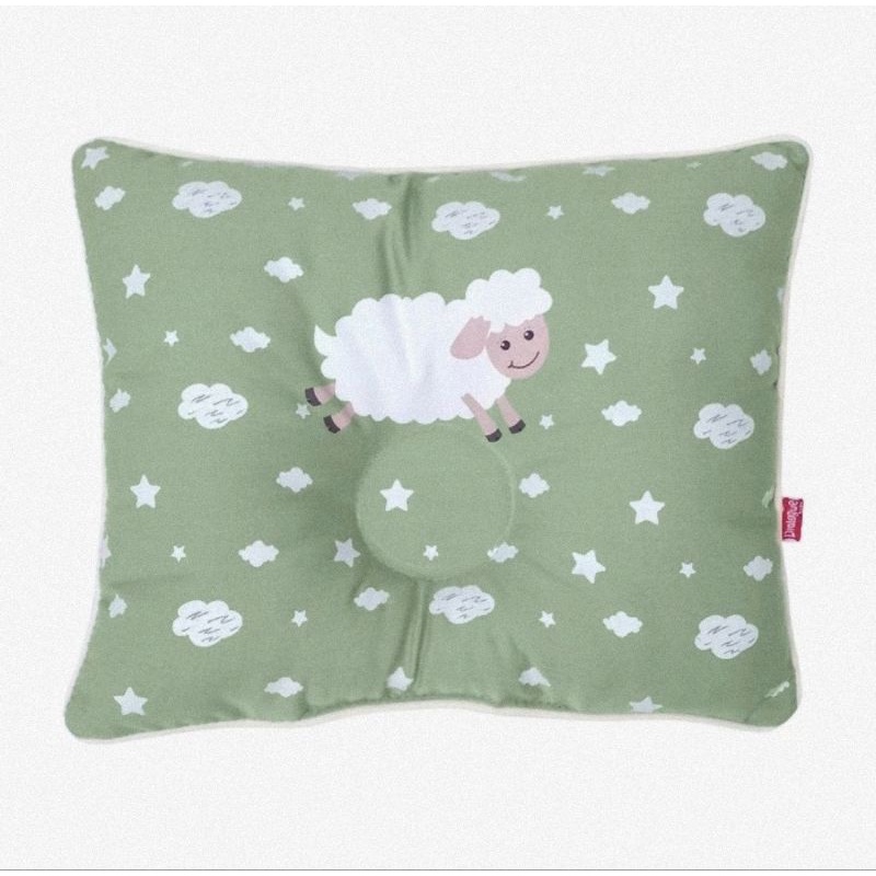 Dialogue Baby Bantal Peyang Bayi Motif Sheep DLB3367 - Bantal Bayi