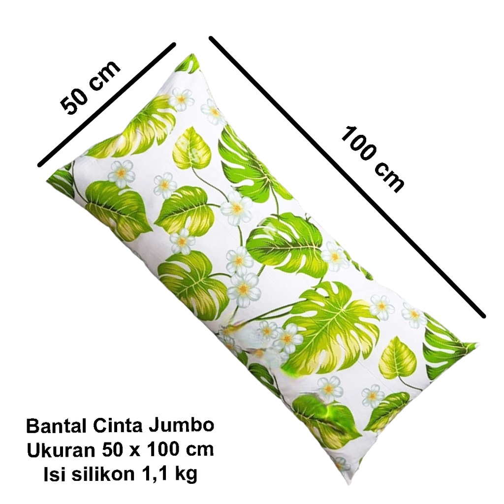 [✅COD] Bantal Cinta 50x100 Jumbo Pillow Cushion Dakron Premium Perlengkapan Home Decor Dekor Dekorasi Hiasan Kamar Tidur Rumah