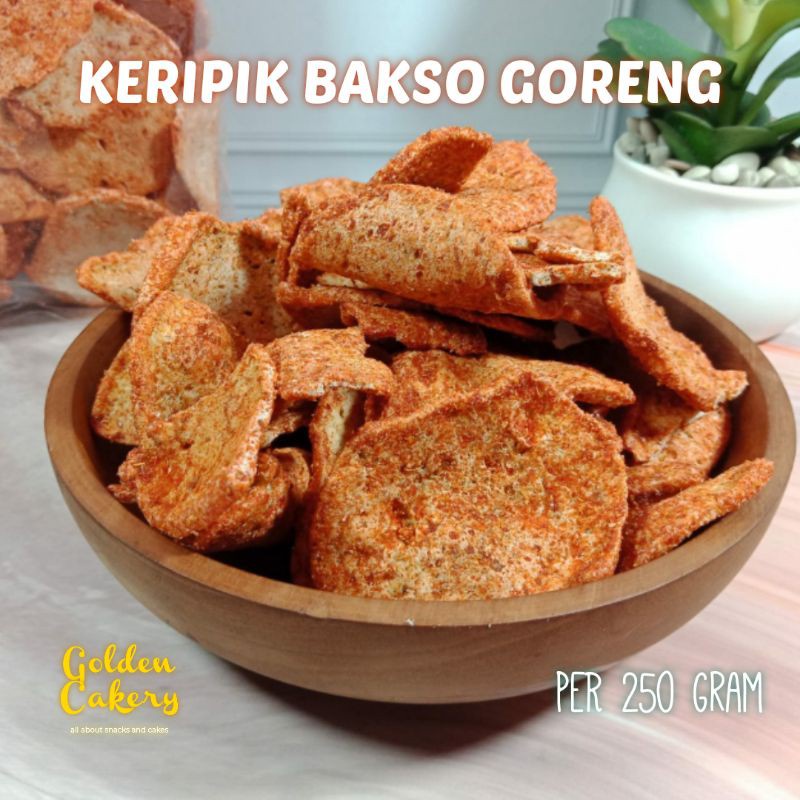

Keripik Bakso Goreng (Basreng) PEDAS - 250 gr TERLARIS