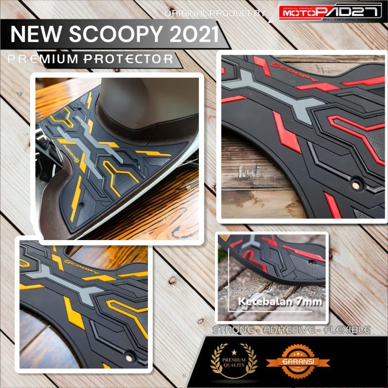 Karpet Scoopy new 2021 karpet alas pijakan kaki Scoopy new 2021 bordes Scoopy step floor scoopy