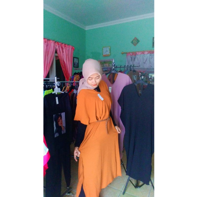 Baju Crinkle Nagita/Daster Nagita Crinkle/Bahan Crinkle