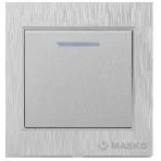 MASKO KRISTA SILVER Saklar Tunggal / Saklar ENGKEL K-SV211