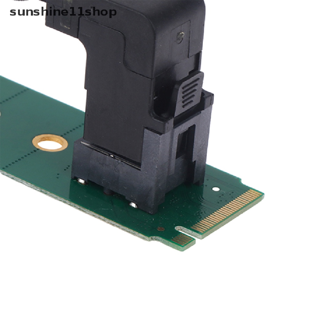 Adaptor Kabel Extension Cord SHO 2280 NVMe M.2 SSD to 22110m.2 SSD Convert Card N