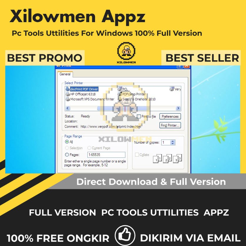 [Full Version] VeryPDF Document Converter (docPrint Pro) Pro PC Tools Software Utilities Lifetime Win OS