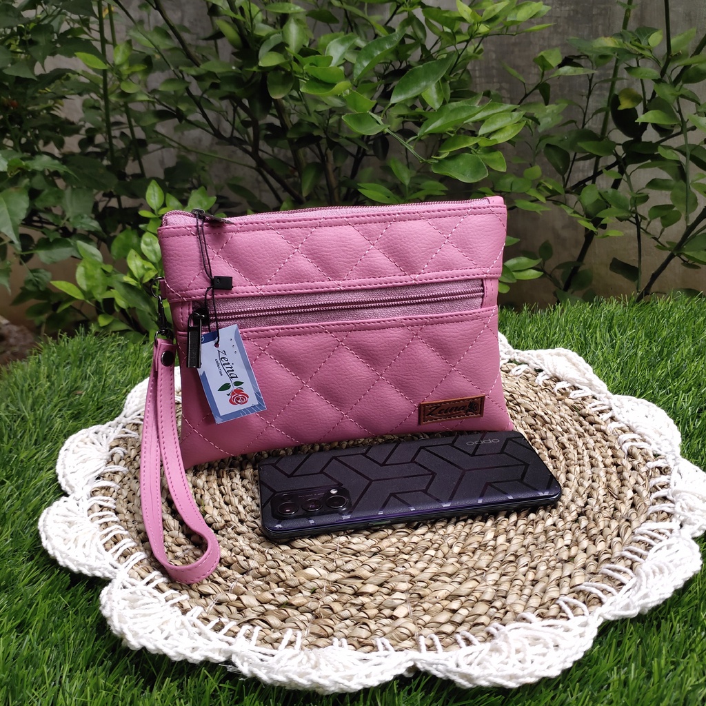 Dompet Wanita Dompet Dua sleting felly