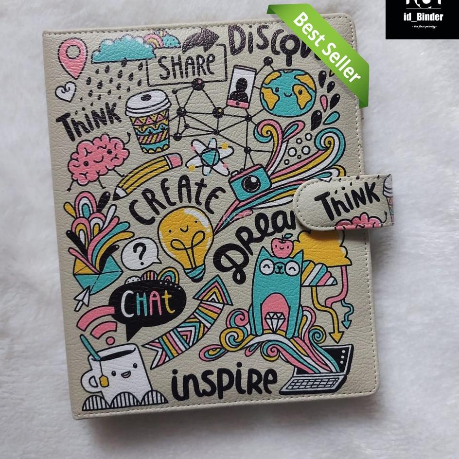 

Get It BINDER PRINTING MOTIP CREATE DREAM A5/20RING DAN B5/26RING