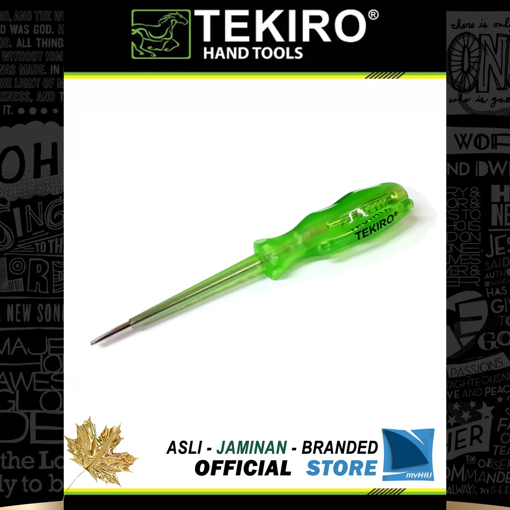 Tespen A/C Test Arus Listrik - Alternating Current Tester TEKIRO
