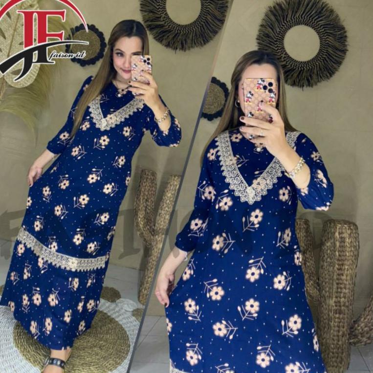 STOK TERBARU DASTER ARAB | DASTER RENDA | DASTER RENDA LENGAN PANJANG| DRESS ARAB MOTIF "ZEERA CIBI-