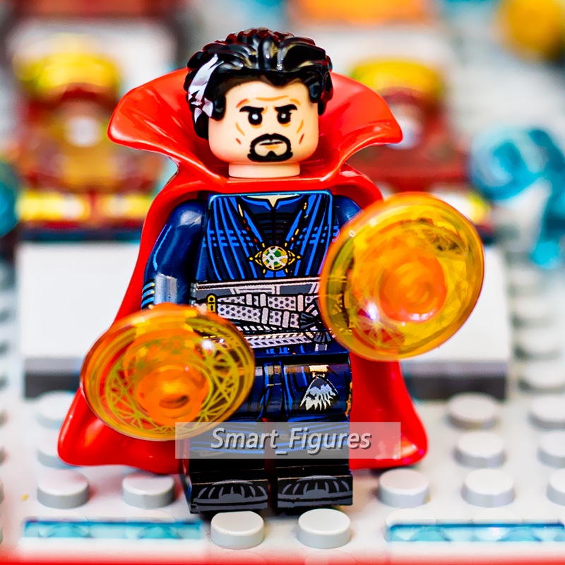 Scarlet Witch Minifigures Vision Quicksilver Doctor Strange Wiccan Marvel Agnes Mainan Angka Mini Hadiah Ulang Tahun